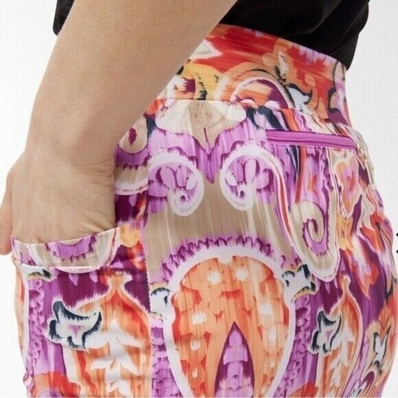 CHICO’S Zenergy 40th Anniversary Neema Fabric Golf Skort Size 4 NEW - Picture 5 of 11